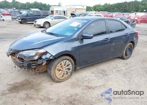 2018 Toyota Corolla Le z USA, uszkodzony, nr VIN 2T1BURHE9JC008882